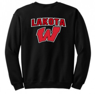 LW Black Crew Sweatshirt